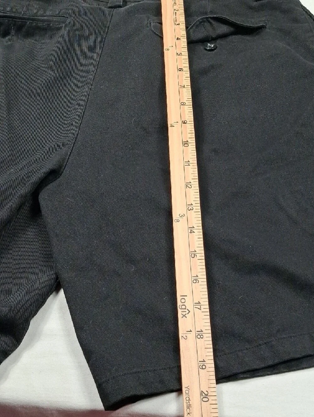 NorthBay Men's Black Casual Shorts Size 34